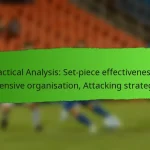 Tactical Analysis: Statistical insights, Performance metrics, Player efficiency
